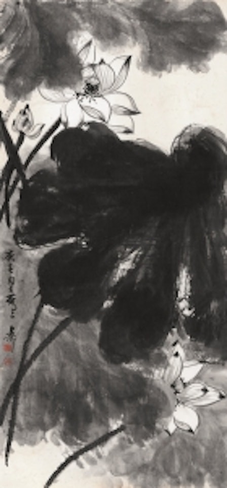 INK LOTUS by Xie Zhiliu