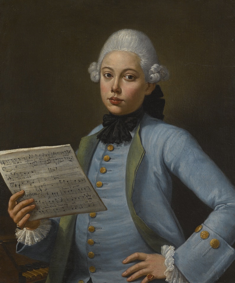 PORTRAIT OF A SOPRANO CASTRATO, POSSIBLY ADAMO SOLZI by Neapolitan School