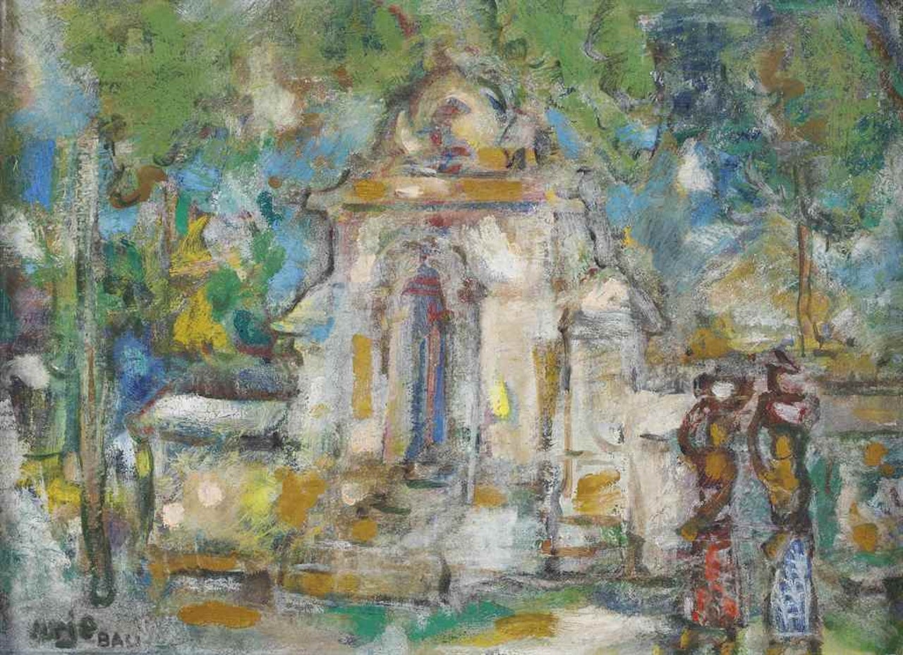 Balinese temple by Arie Smit