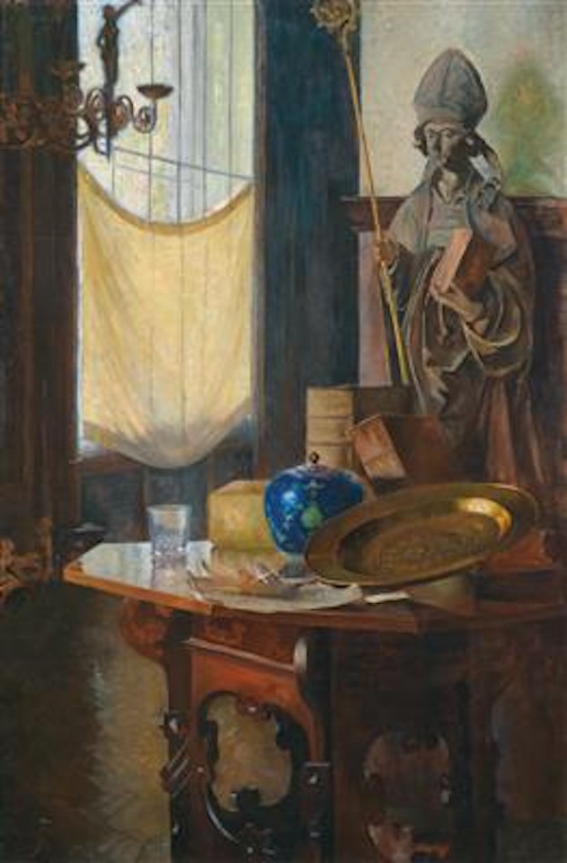 View of the studio by Carl Moll