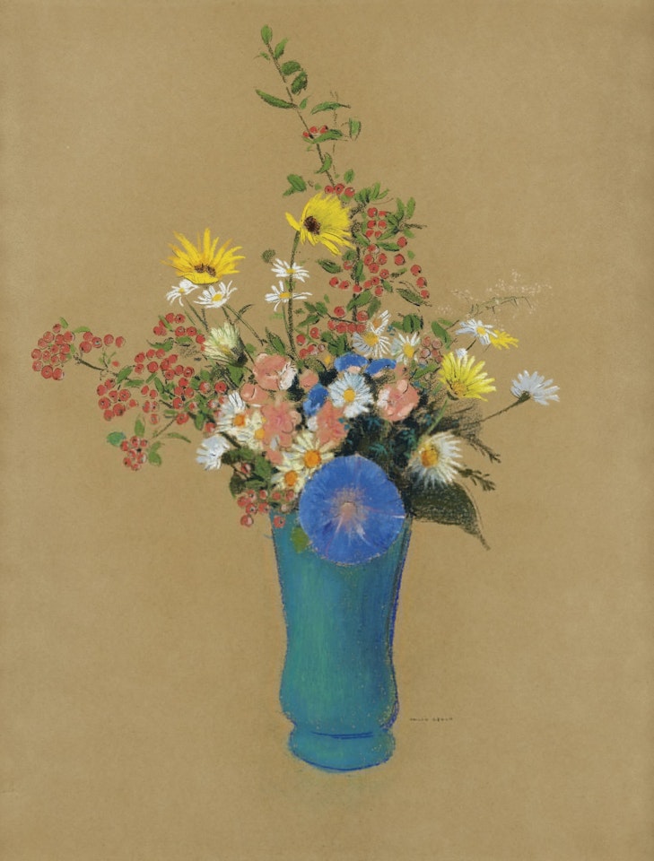 BOUQUET DE FLEURS by Odilon Redon