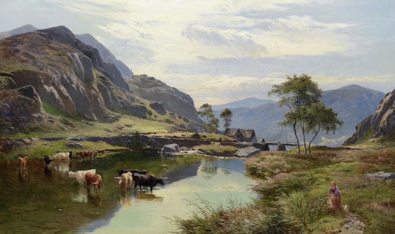 Capel Curig by Sidney Richard Percy