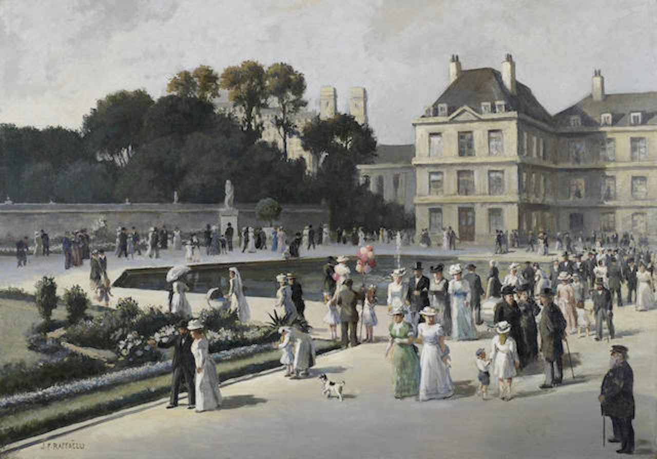 Jardin du Luxembourg by Jean Francois Raffaelli