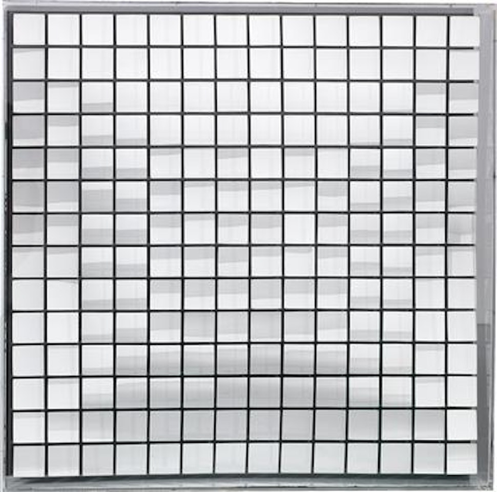 Concave mirror object by Adolf Luther