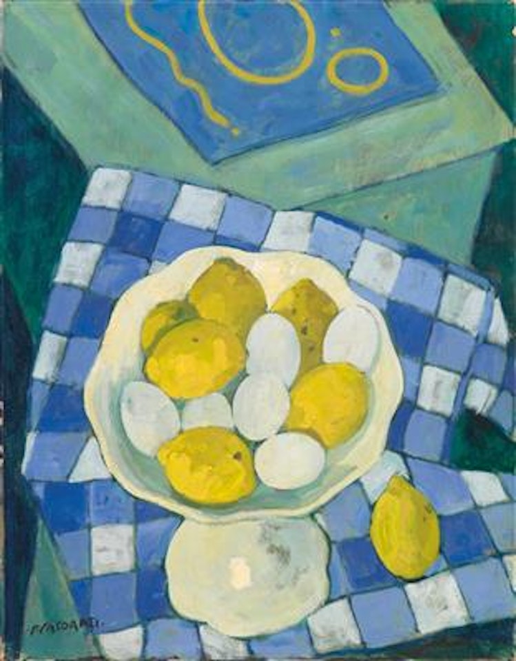 Uova e limoni by Felice Casorati
