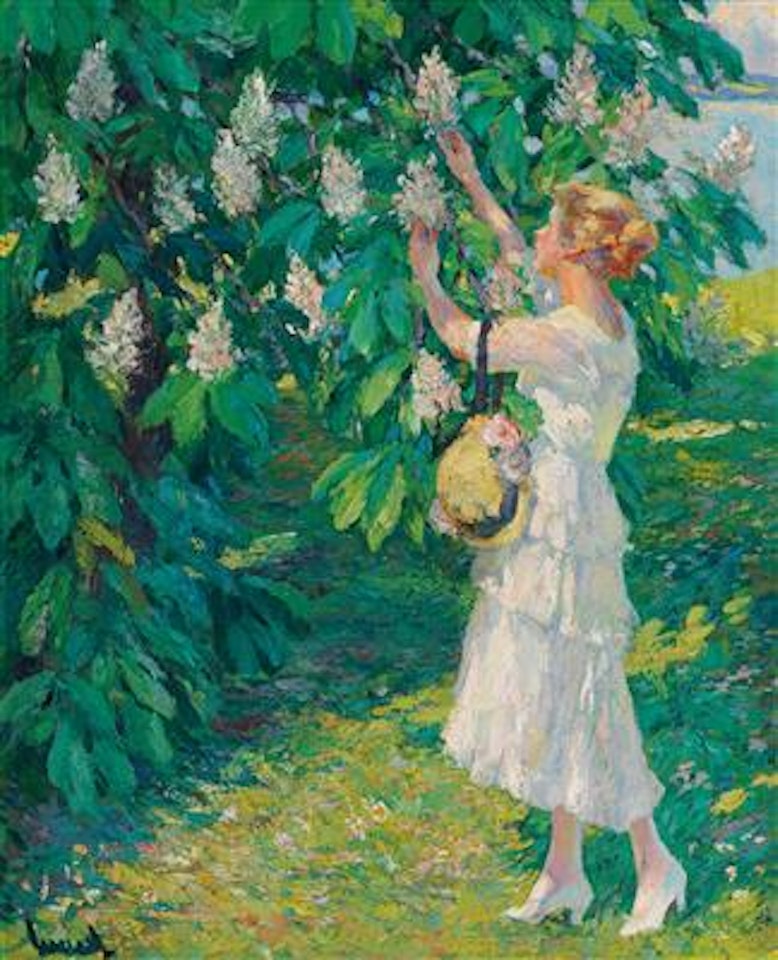 At Lake Starnberg by Edward Cucuel