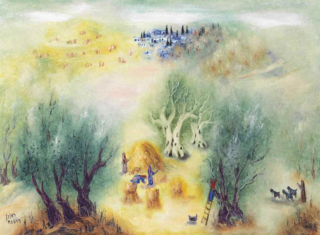 Landscape near Jerusalem by Reuven Rubin