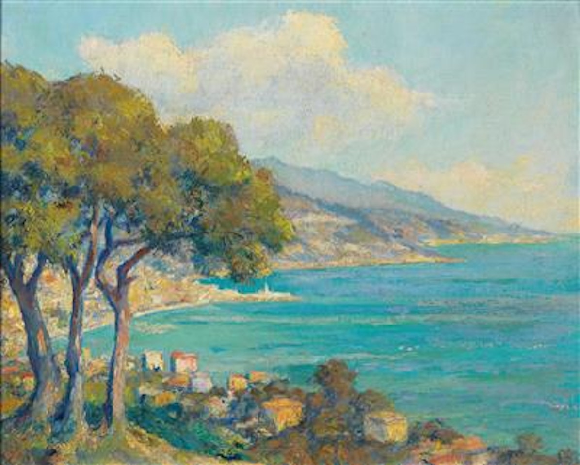 “Menton (gegen Italien)” by Edward Cucuel