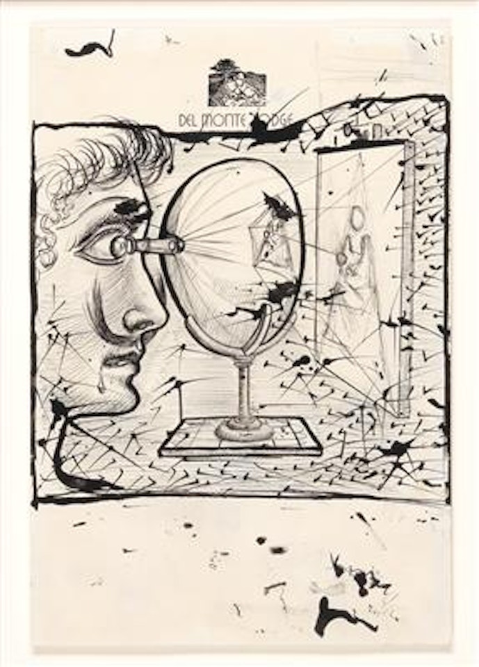 Study for “La Madonna de Port Lligat” by Salvador Dali
