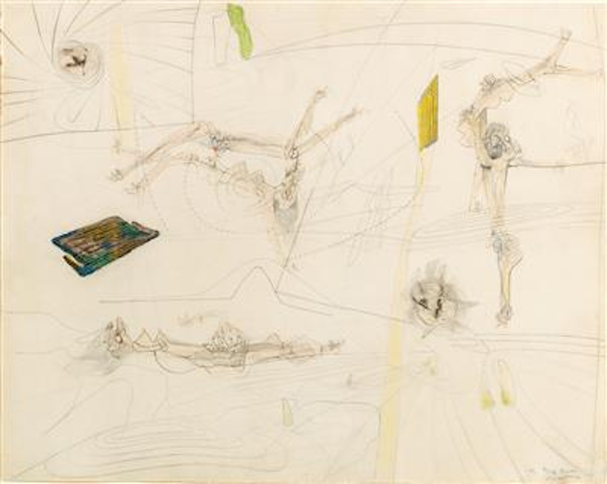 Untitled (To Franz Bueb) by Roberto Matta