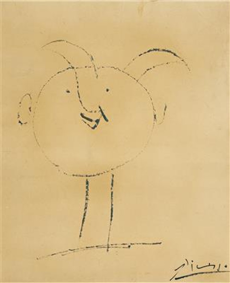 Tête de Faune by Pablo Picasso