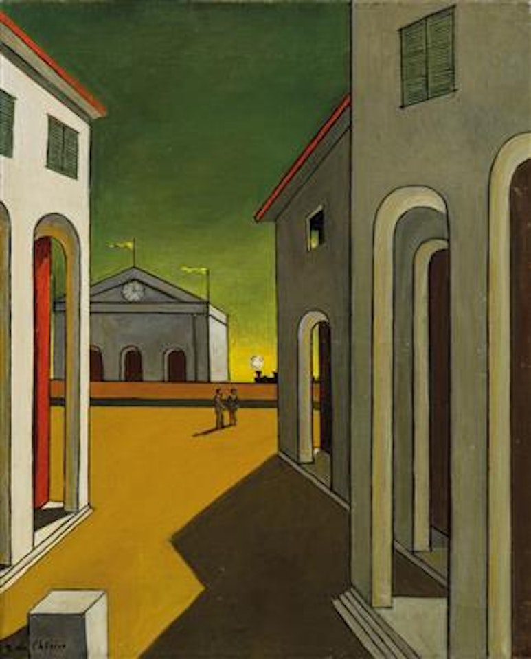 Piazza d’Italia by Giorgio de Chirico