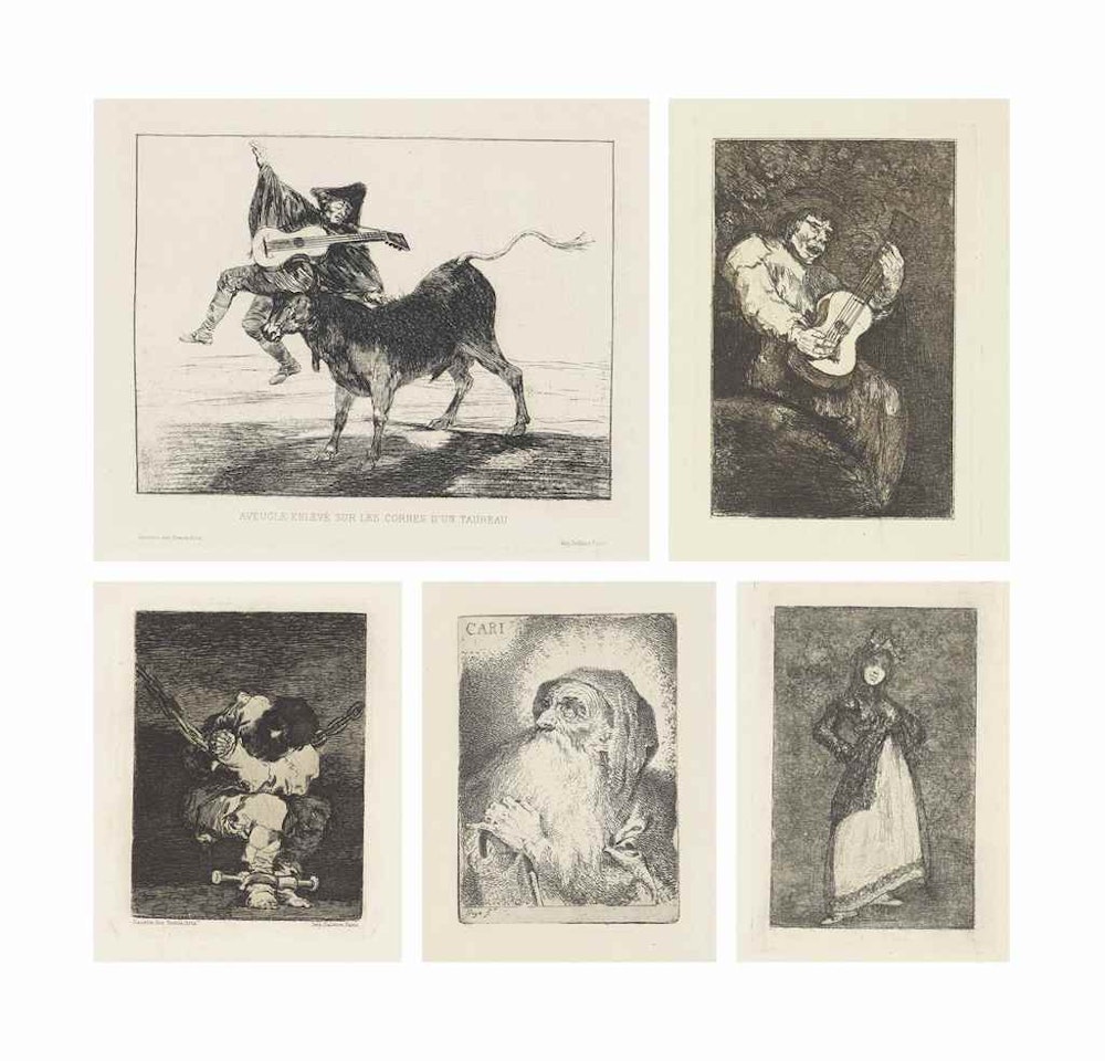 A Small Collection of Etchings by Francisco José de Goya