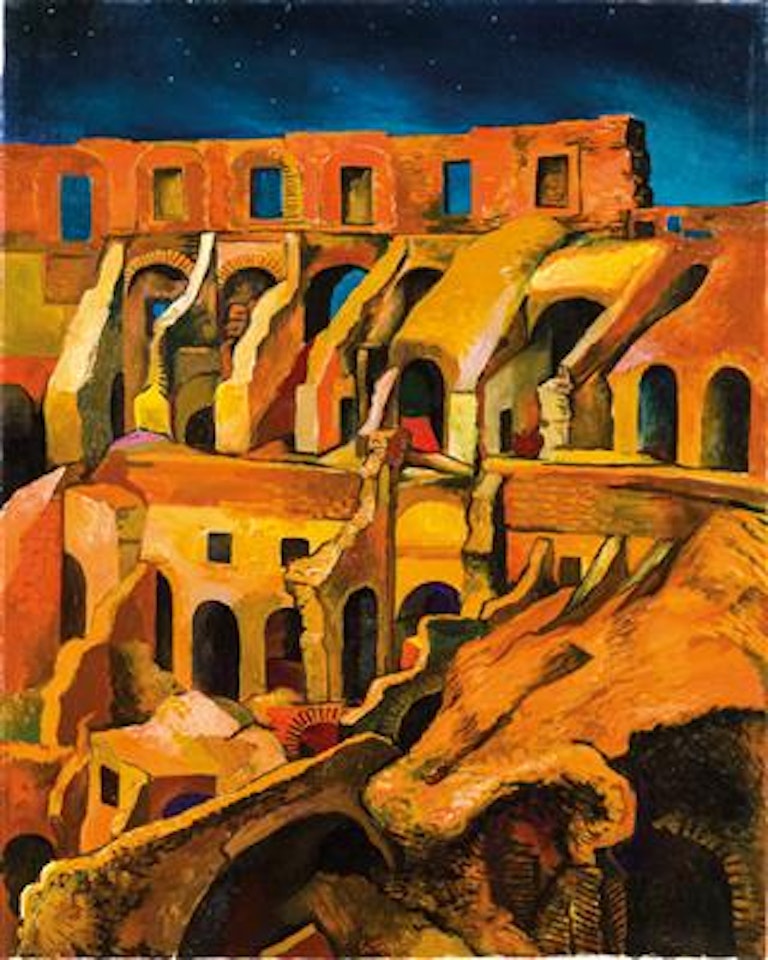 Colosseum (Colchester polychrome) by Renato Guttuso
