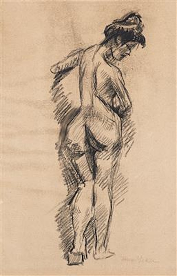 Academic work (Standing female nude) by Henri Matisse