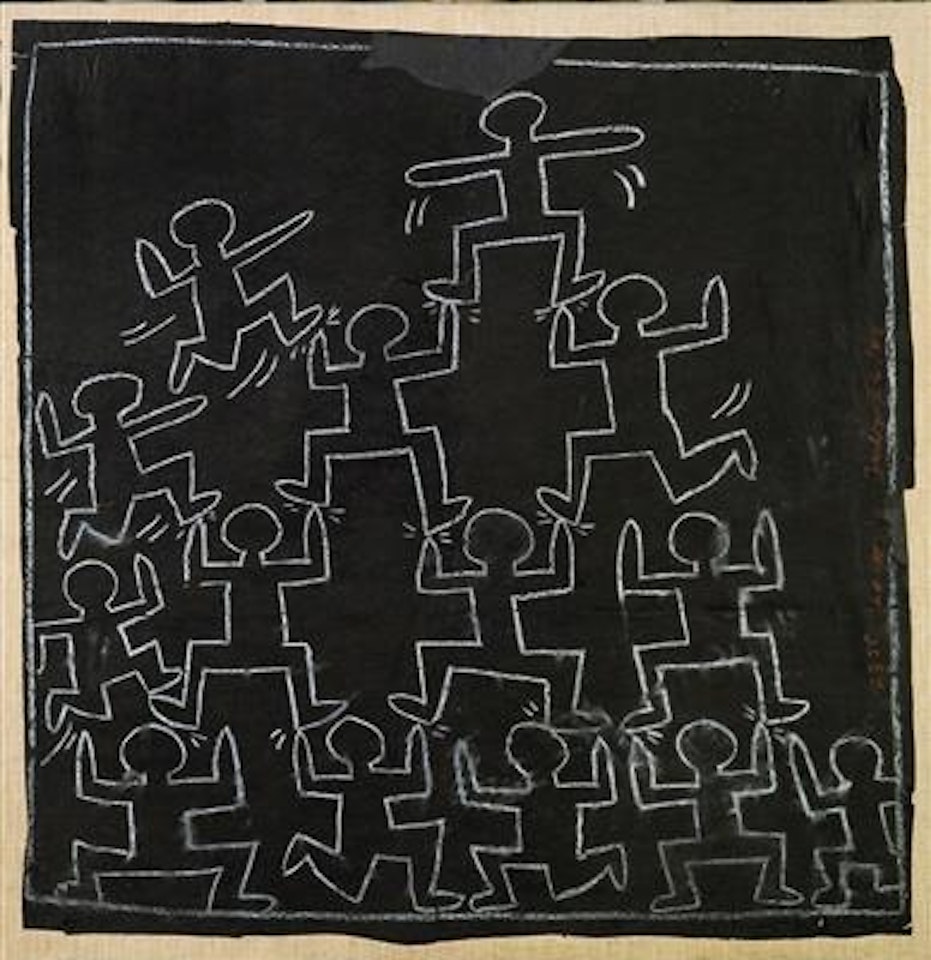 Untitled no. 35 (Escalation) by Keith Haring