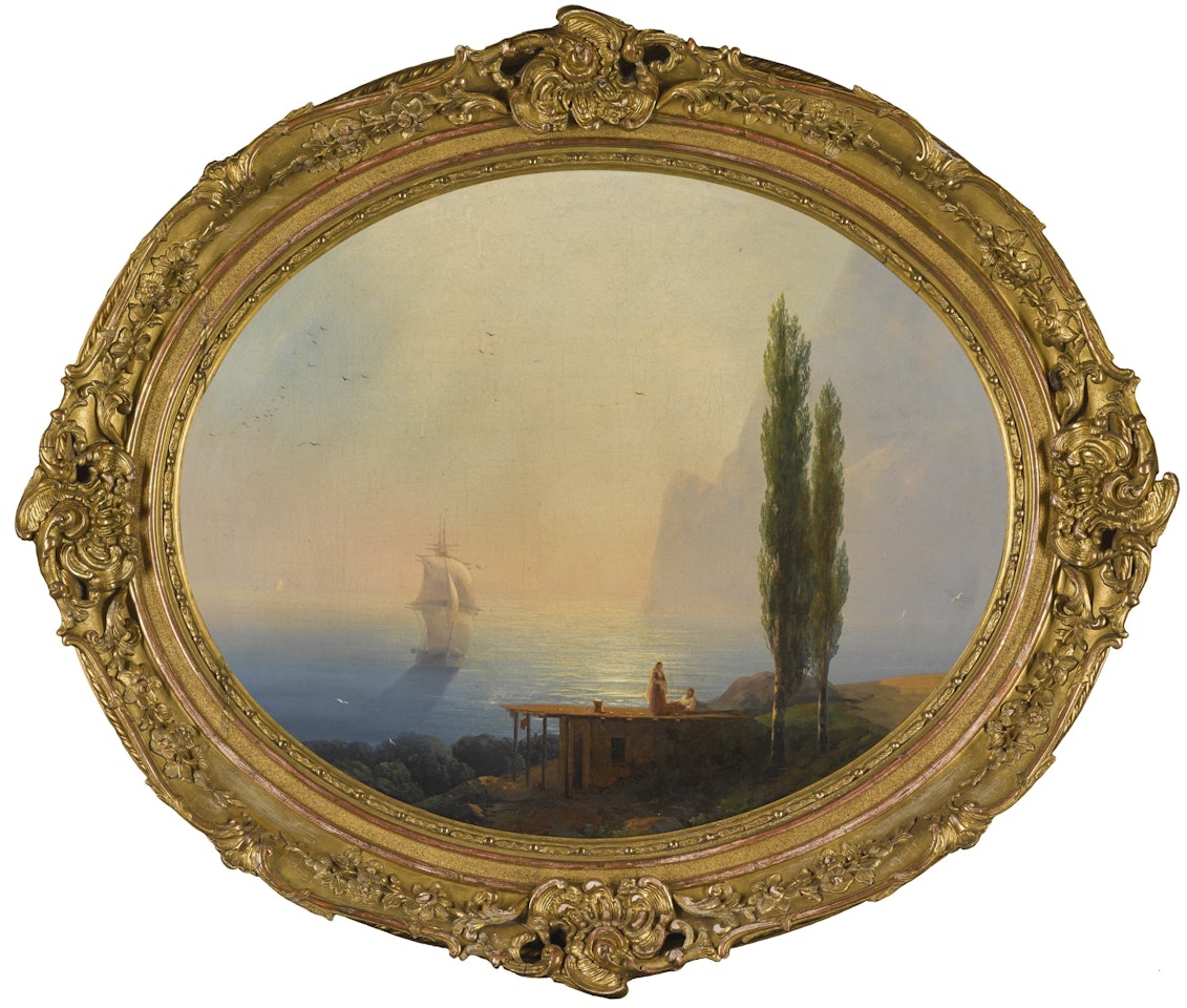 ON THE CRIMEAN COAST by Ivan Konstantinovich Aivazovsky