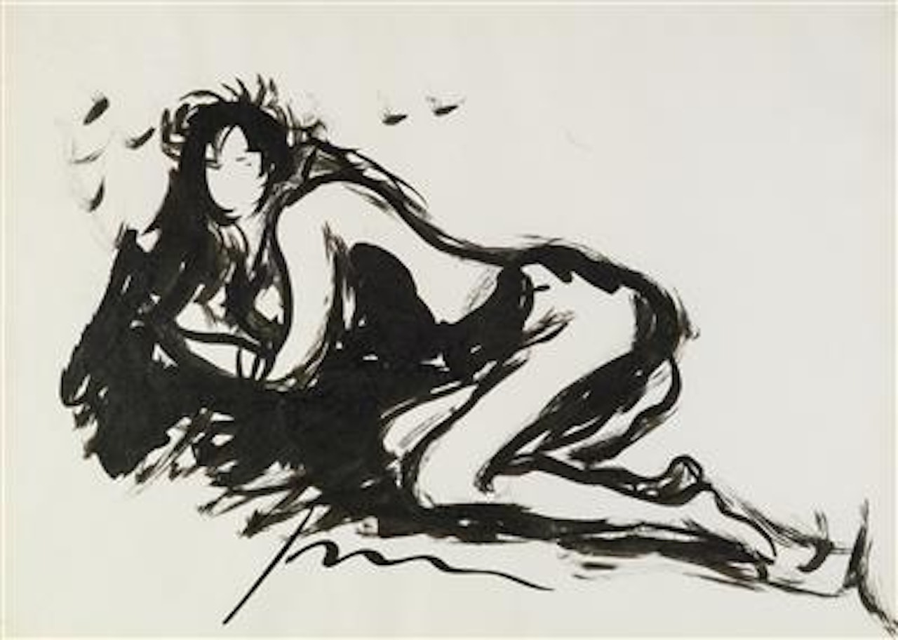 Nudo femminile by Lucio Fontana