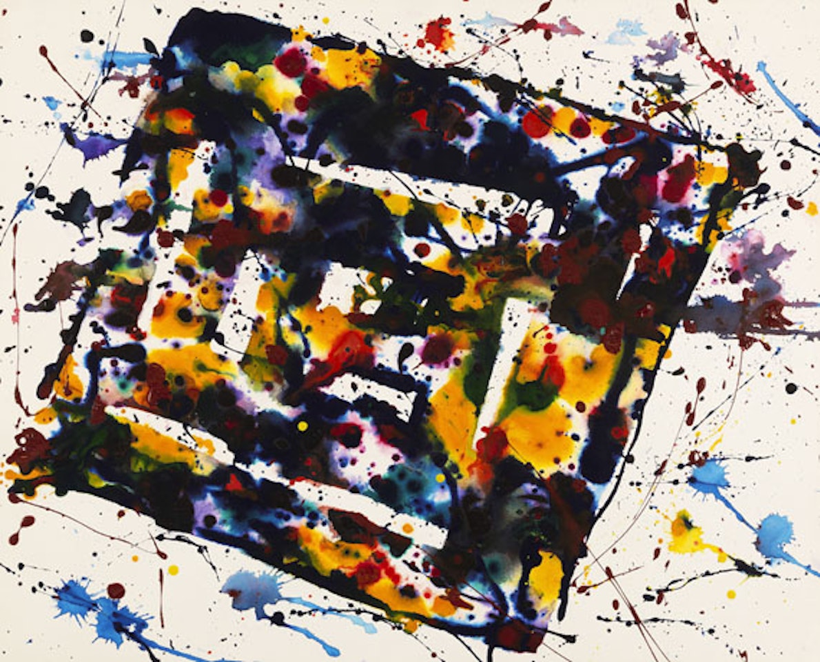 Untitled (SF76-214) by Sam Francis