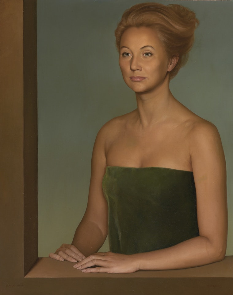 PORTRAIT OF A LADY  by Claudio Bravo