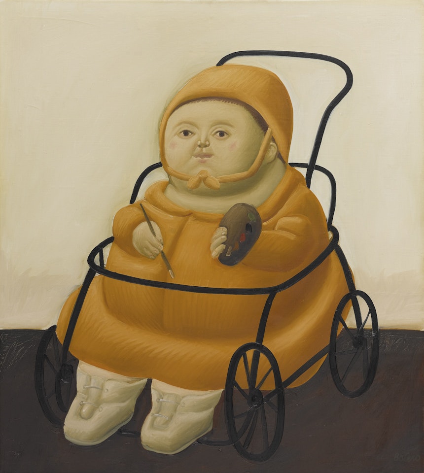 AUTORRETRATO A LOS DIECIOCHO MESES by Fernando Botero