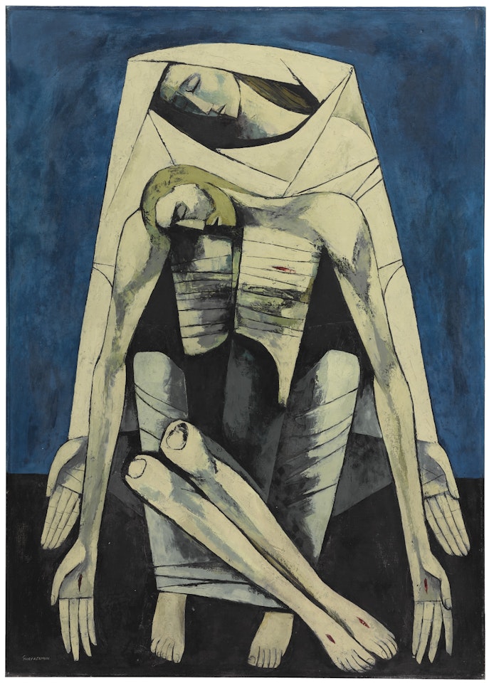 EL DESCENDIMIENTO by Oswaldo Guayasamin
