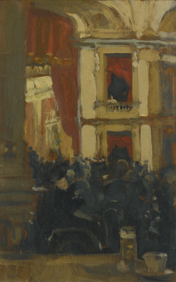 THE KURHUIS, SCHEVENINGEN by Walter Richard Sickert