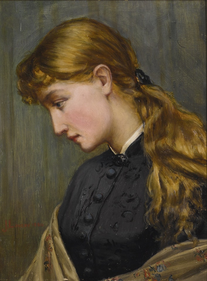 MARIANA, ‘IS THIS THE END? TO BE LEFT ALONE, TO LIVE FORGOTTEN AND DIE FORLORN.’ by John Lavery