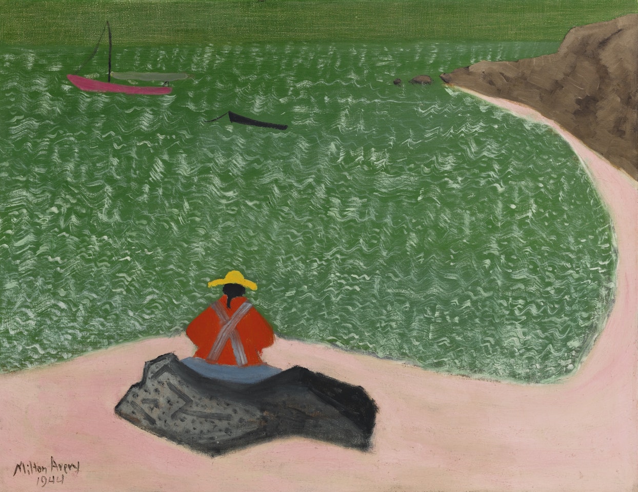 RAYMOND'S BEACH by Milton Avery