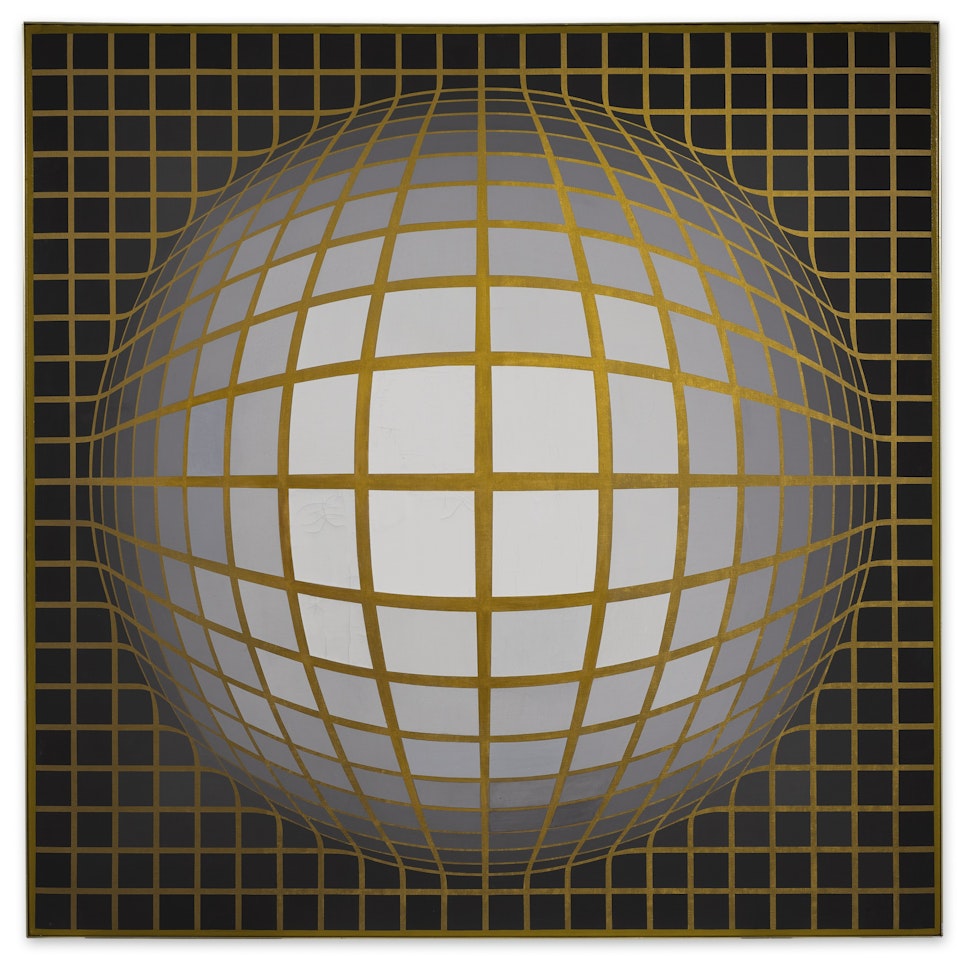 RE-NAB-II-B by Victor Vasarely