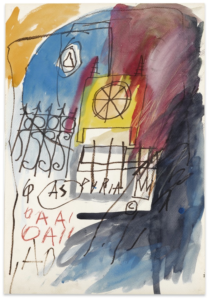 UNTITLED by Jean-Michel Basquiat