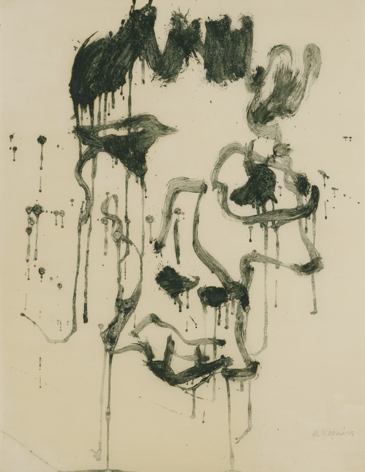 DECOMPOSITION OF MAN  by Willem de Kooning