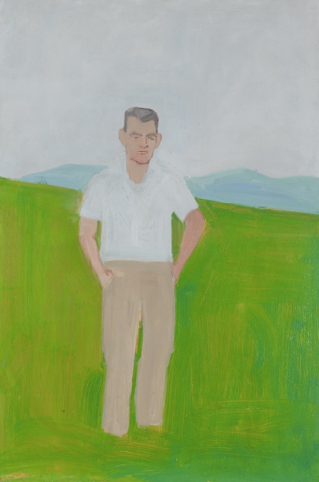 PORTRAIT OF IRVIN N. IVES by Alex Katz