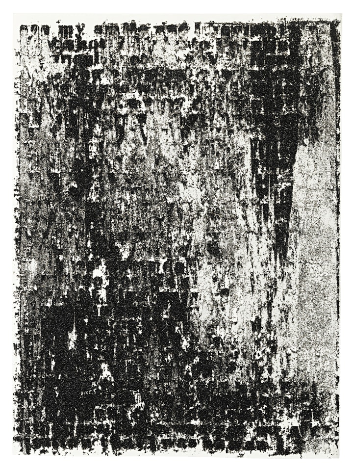 MIRROR DRAWING NO. 7 by Glenn Ligon