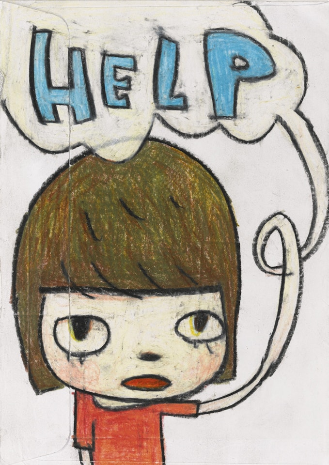 HELP by Yoshitomo Nara