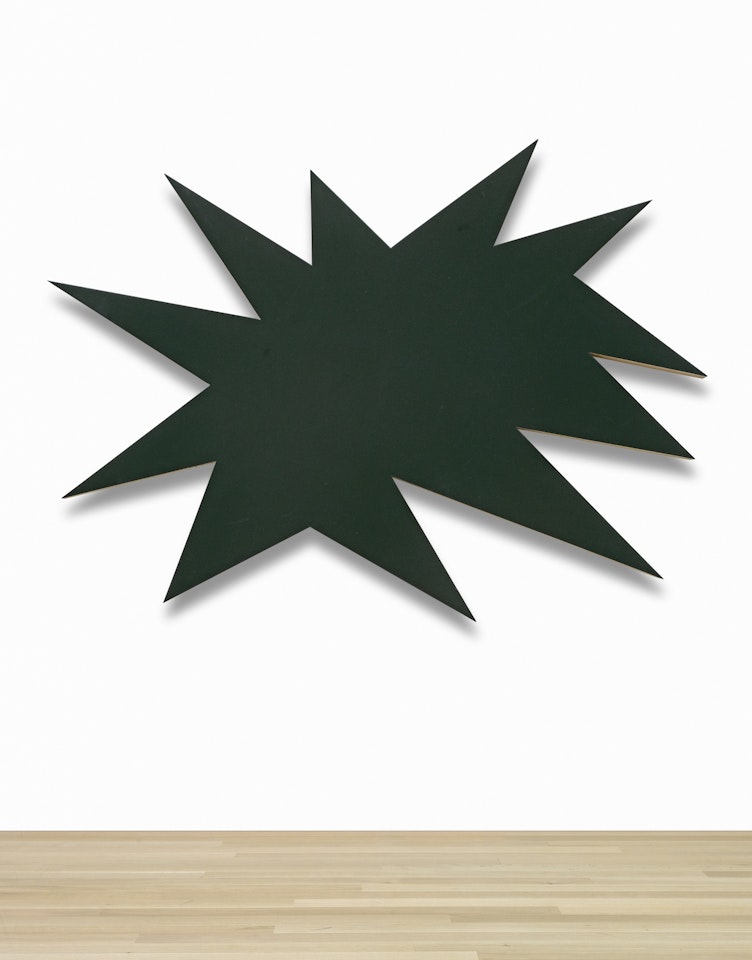 CANAPE MONOCHROME BRUN OLIVE by Imi Knoebel