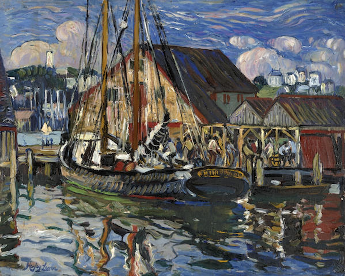 Gloucester Harbor by Hayley Lever
