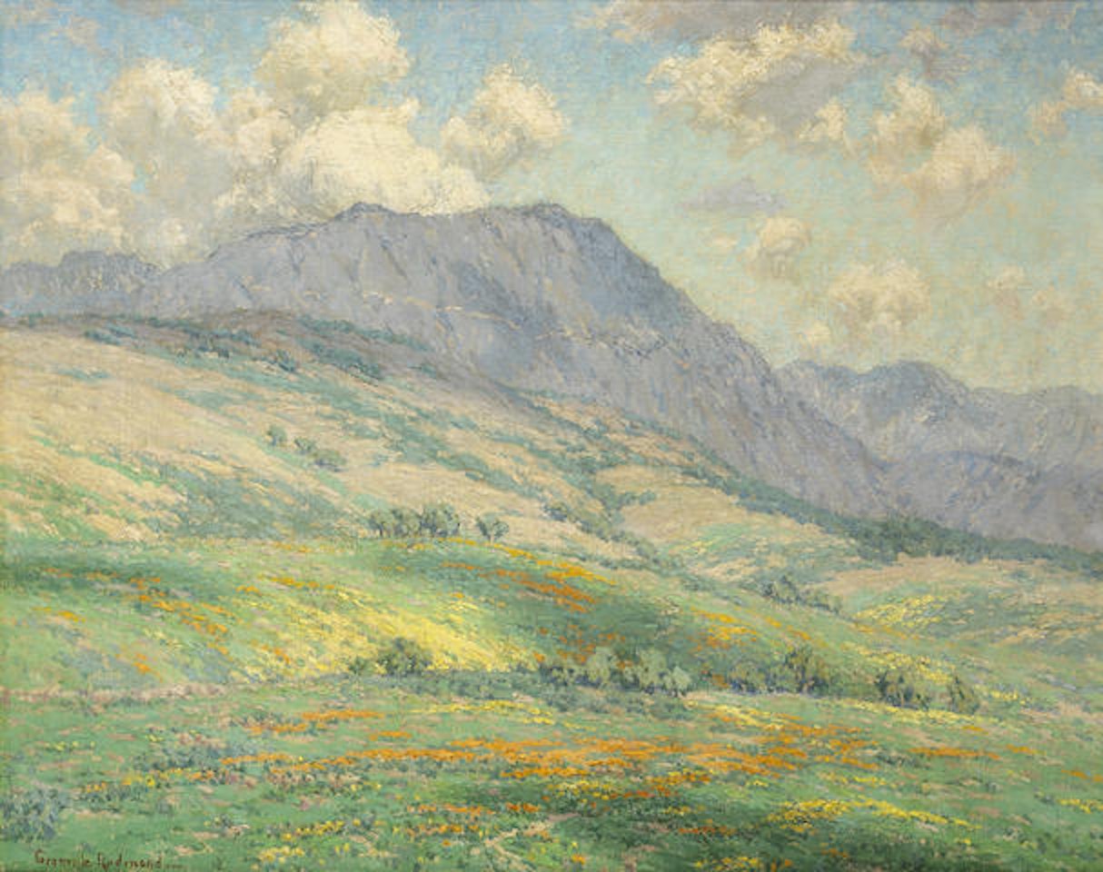 Hazy Day in Antelope Valley by Granville Redmond