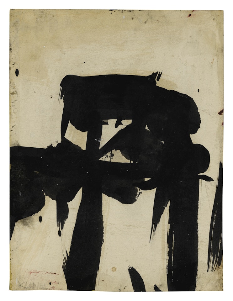 STUDY FOR 'FIGURE' by Franz Kline