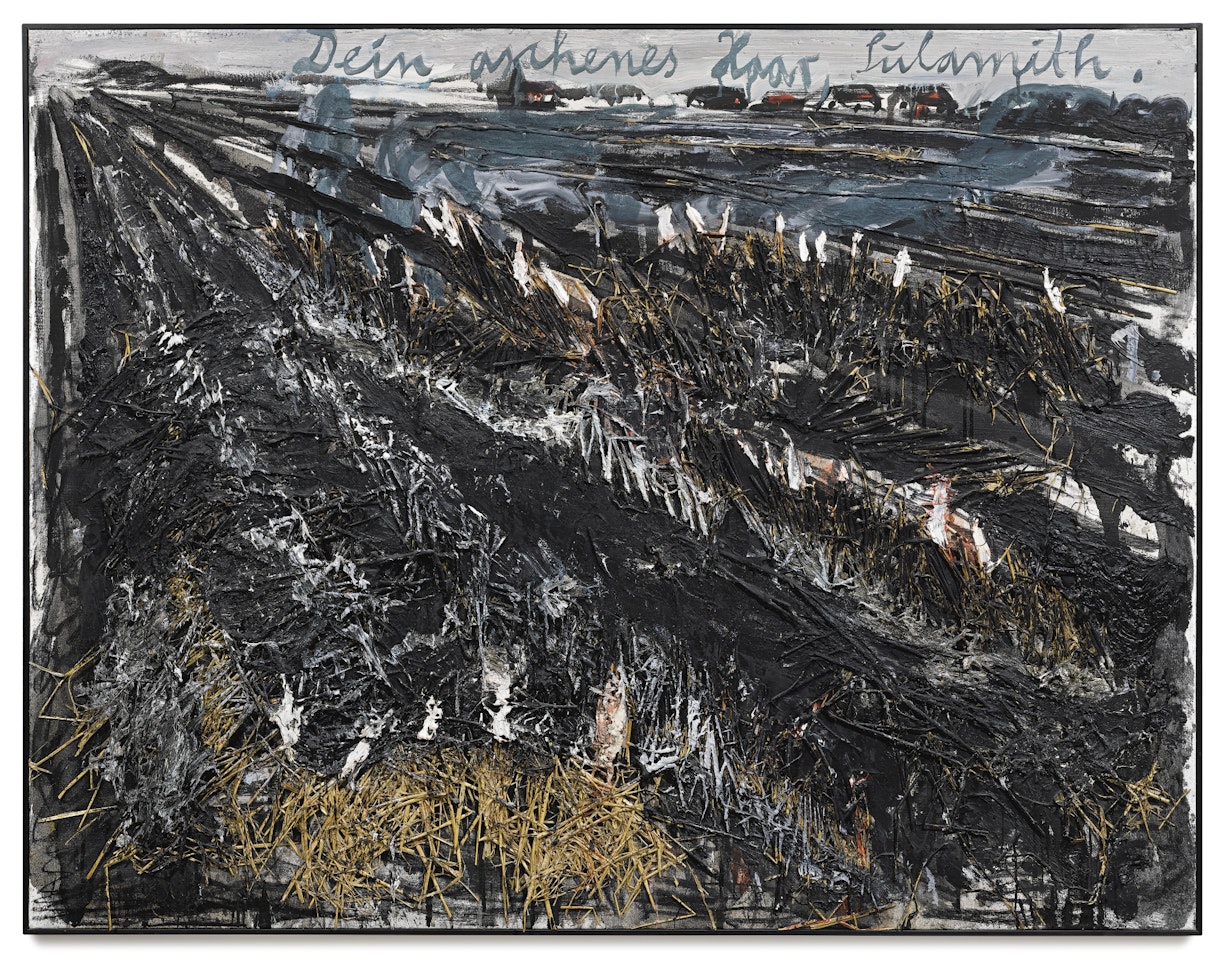 DEIN ASCHENES HAAR, SULAMITH by Anselm Kiefer
