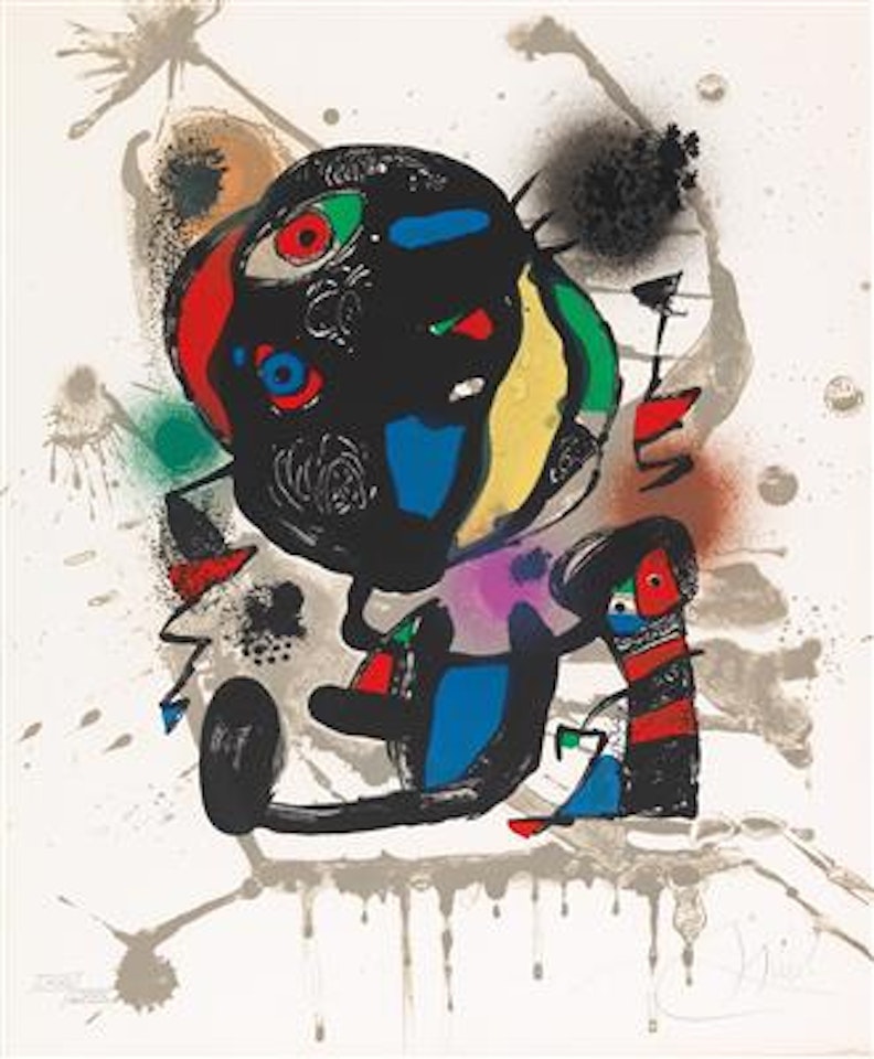 Joan Miró - Der Lithograph IV by Joan Miró