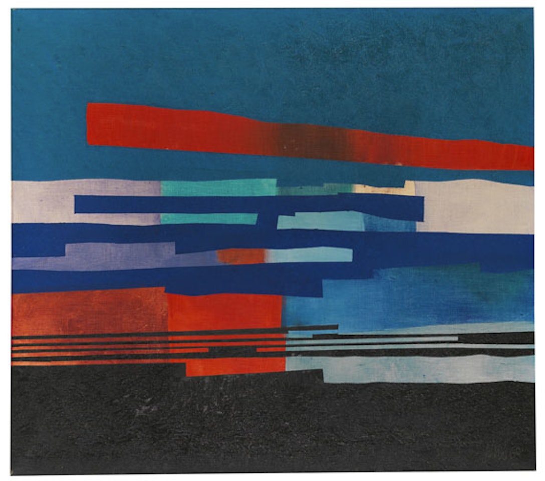 Mit Rot by Fritz Winter