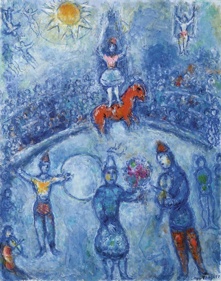 LE CIRQUE by Marc Chagall