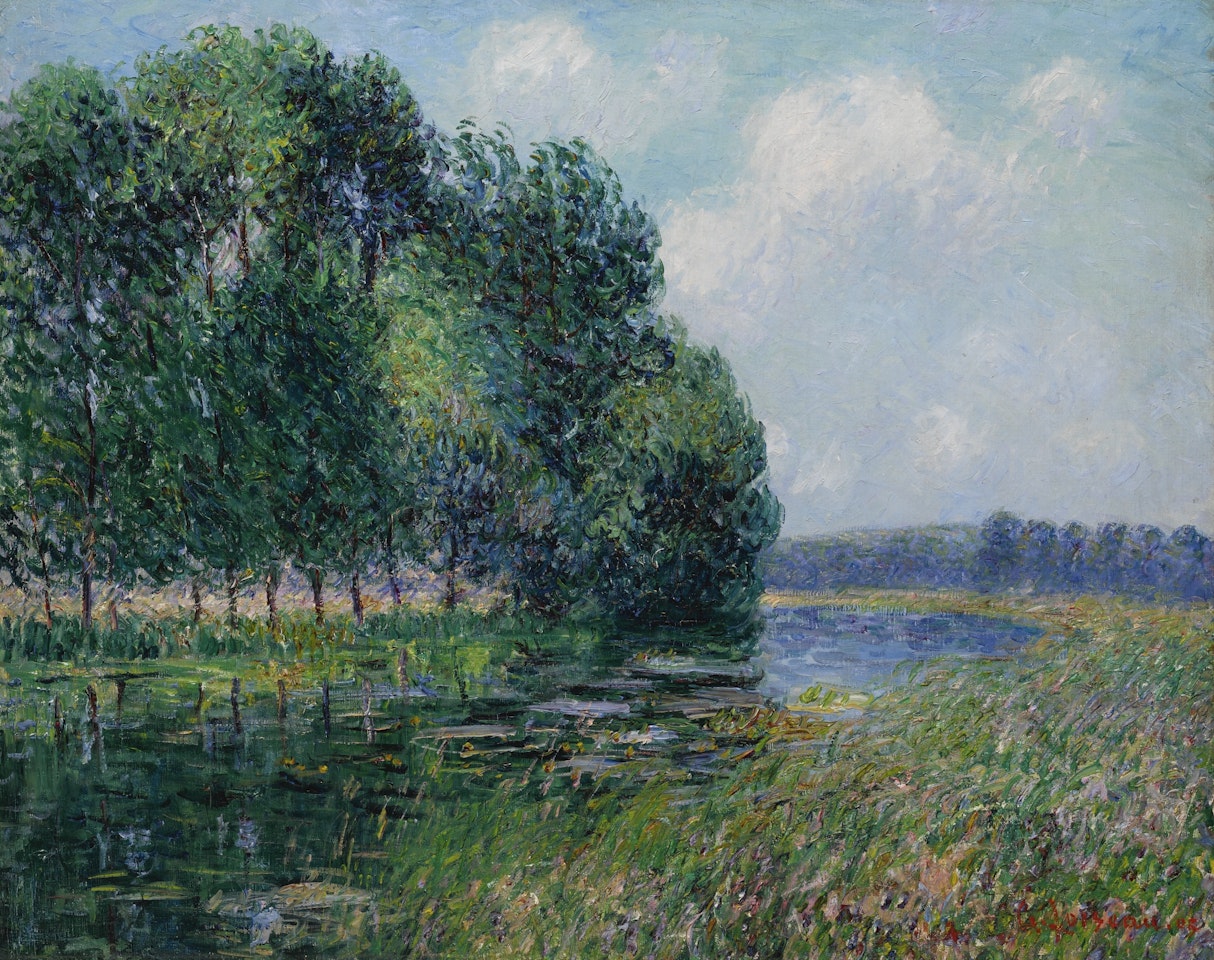 LES RIVES DE L'EURE by Gustave Loiseau