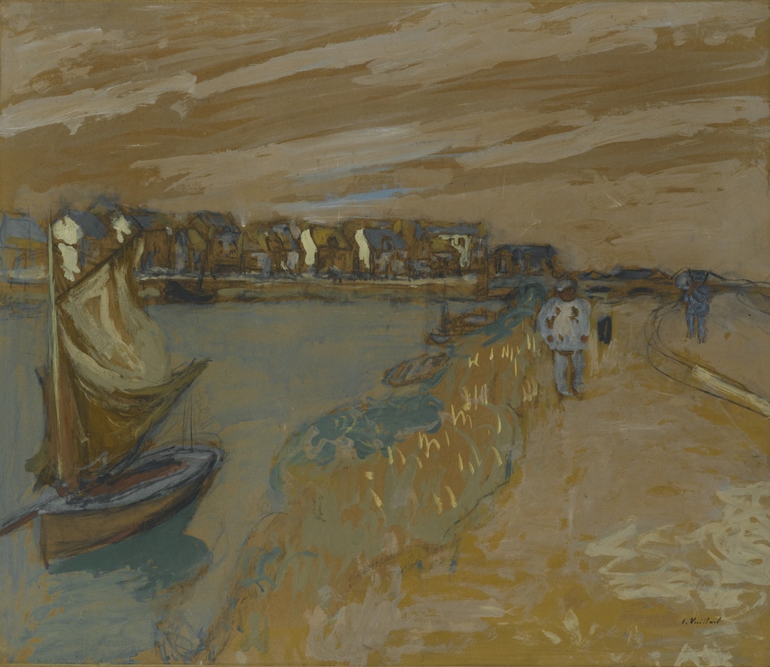 LA BERGE DU POULIGUEN by Édouard Vuillard