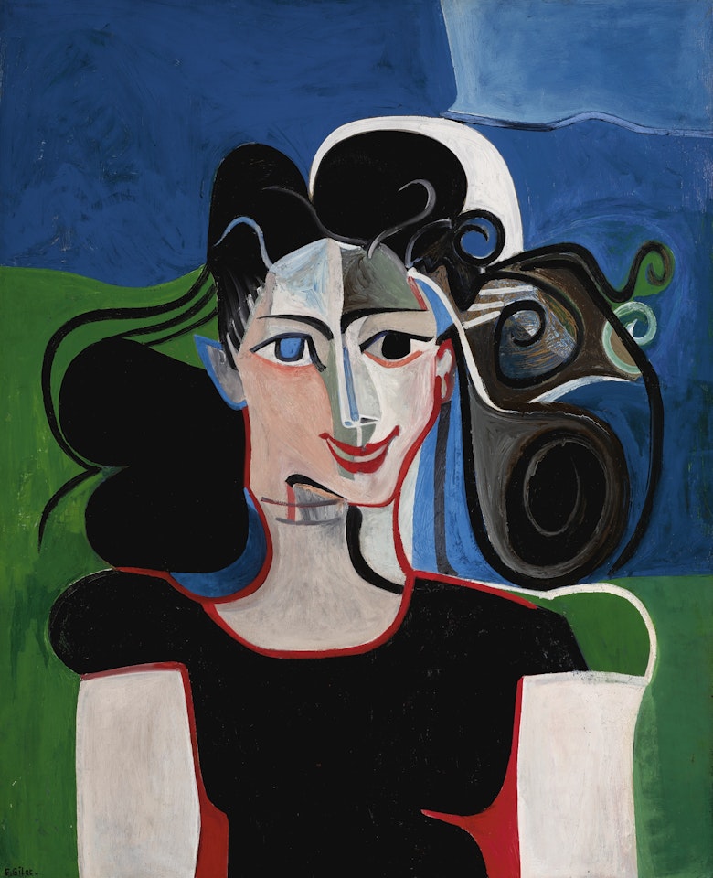 TÊTE DE FEMME (GENEVIÈVE) by Françoise Gilot