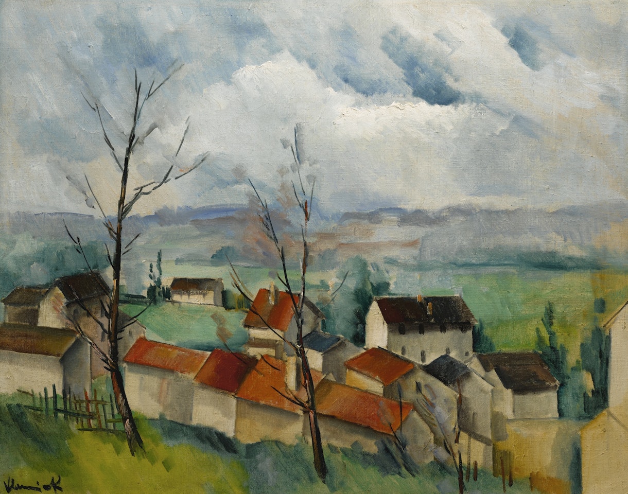LE VILLAGE by Maurice de Vlaminck