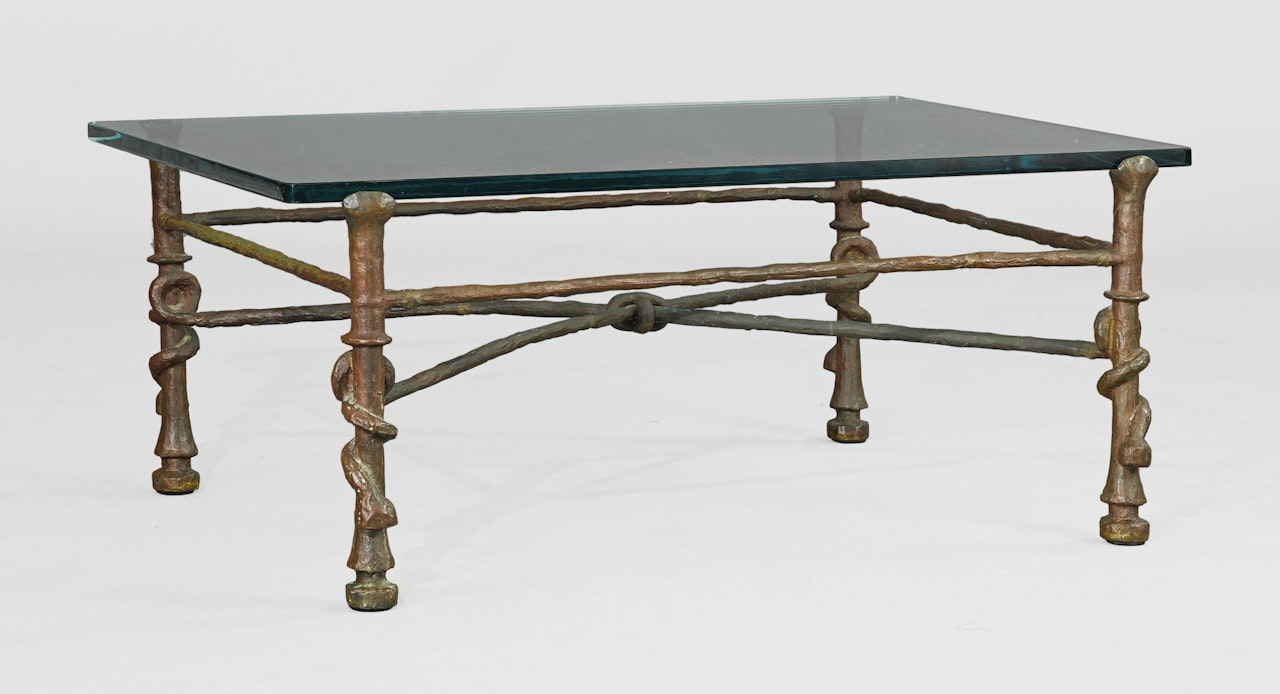 TABLE TORSADE by Diego Giacometti