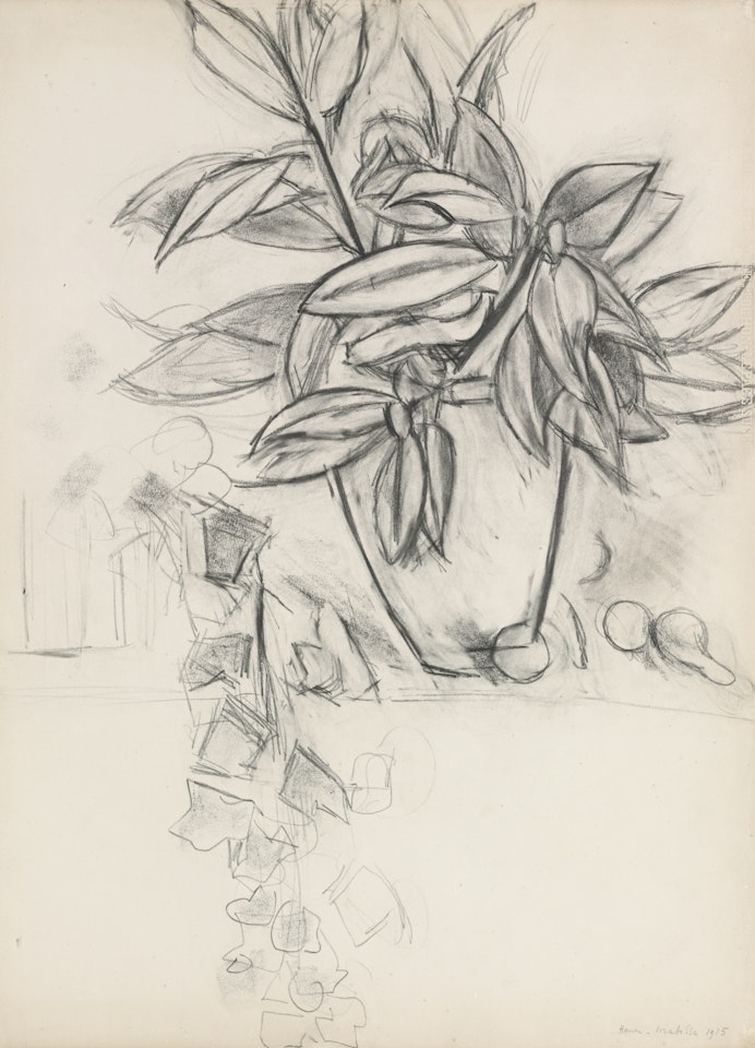 NATURE MORTE AU LIERRE by Henri Matisse
