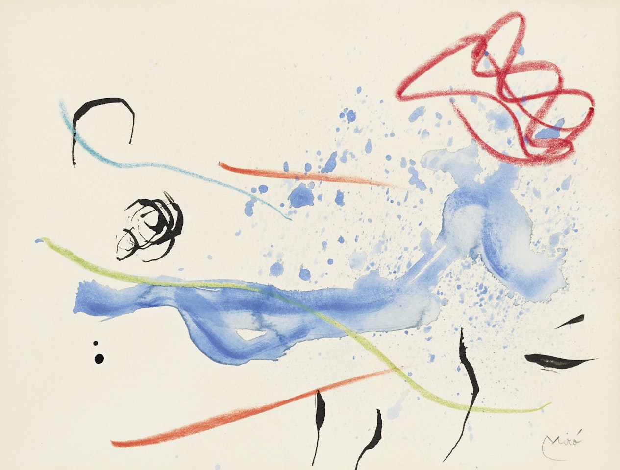 SANS TITRE (I) by Joan Miró